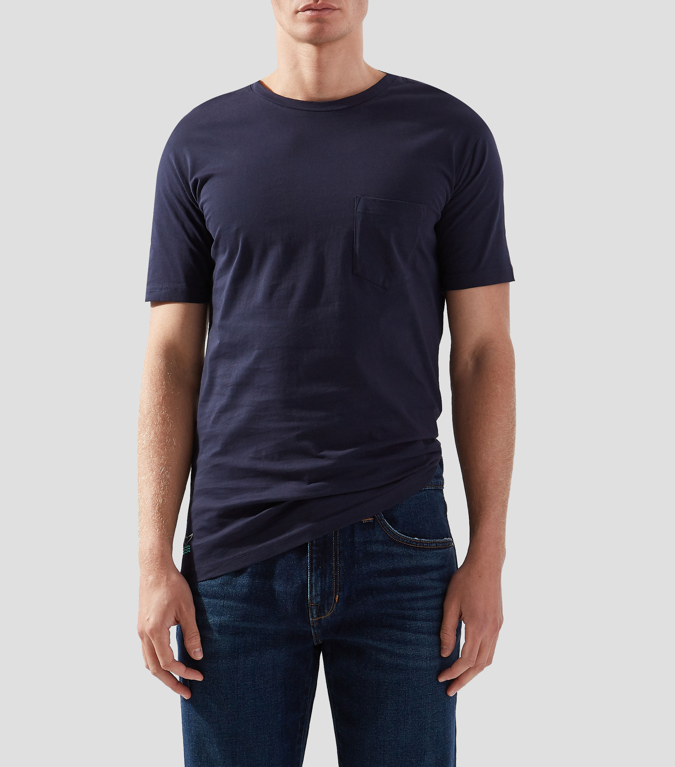 Playera cuello redondo manga corta Hombre